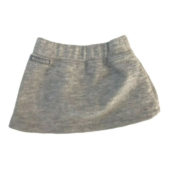 American Girl Doll Skirt Innerstar U Fresh and Fun MyAG Grey Fleece Clothes - Picture 2 of 4